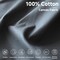 100% Cotton Canvas Fabric 10oz. 59 Inch by The Yard (2 Yards, Black)